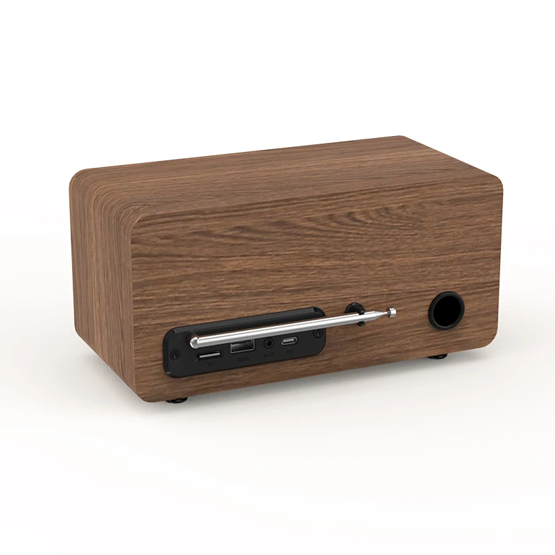 Ретро новый дизайн красочный экран Деревянный DAB/DAB + Радио fm радио беспроводное bt