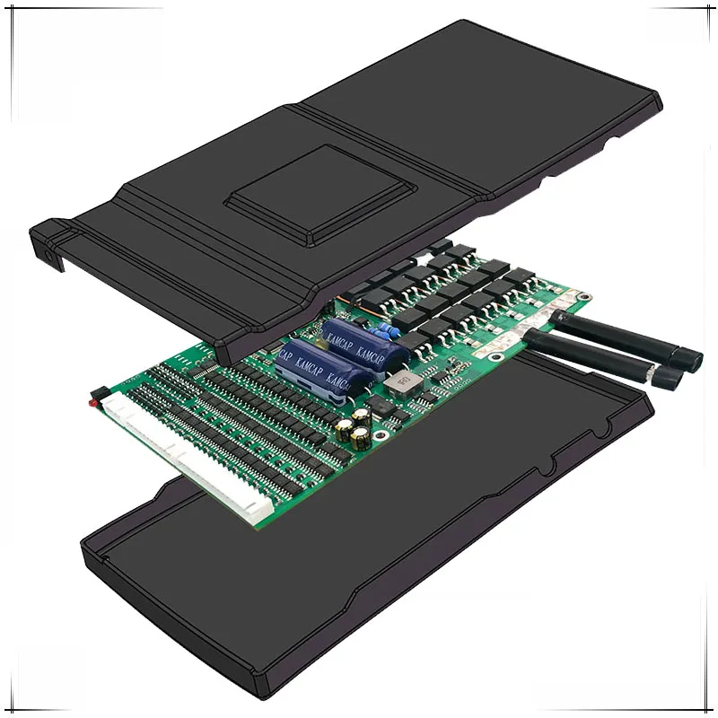 Горячая Распродажа 0.6A 1A 2A активный баланс BMS 12S ~ 24S 100A 200A с приложением RS485 48V 16S 20S