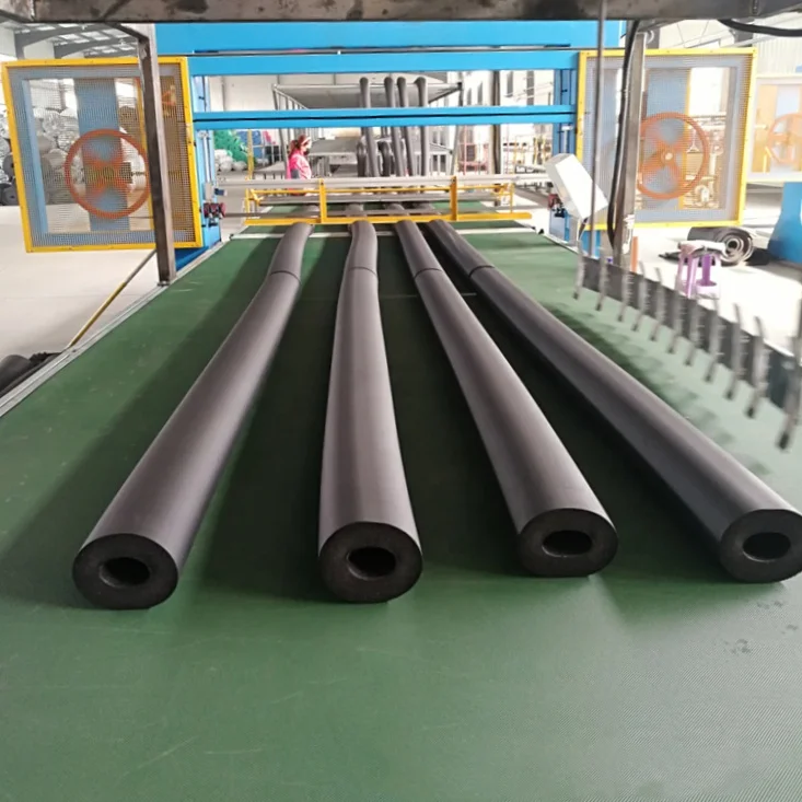 Elastomeric NBR PVC Rubber Foam Pipe Air Conditioning Pipe Tube Insulation Material for Cold Media Copper Pipe Insulation