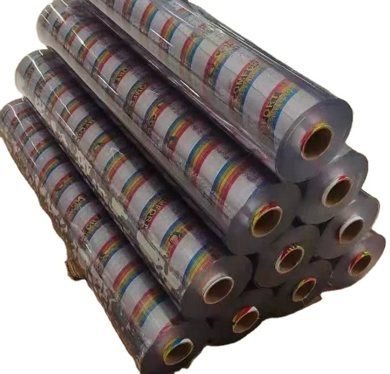 Fuxing New Type Customized Transparent Soft Pvc Super Clean Film Roll Dustproof PVC Film Roll