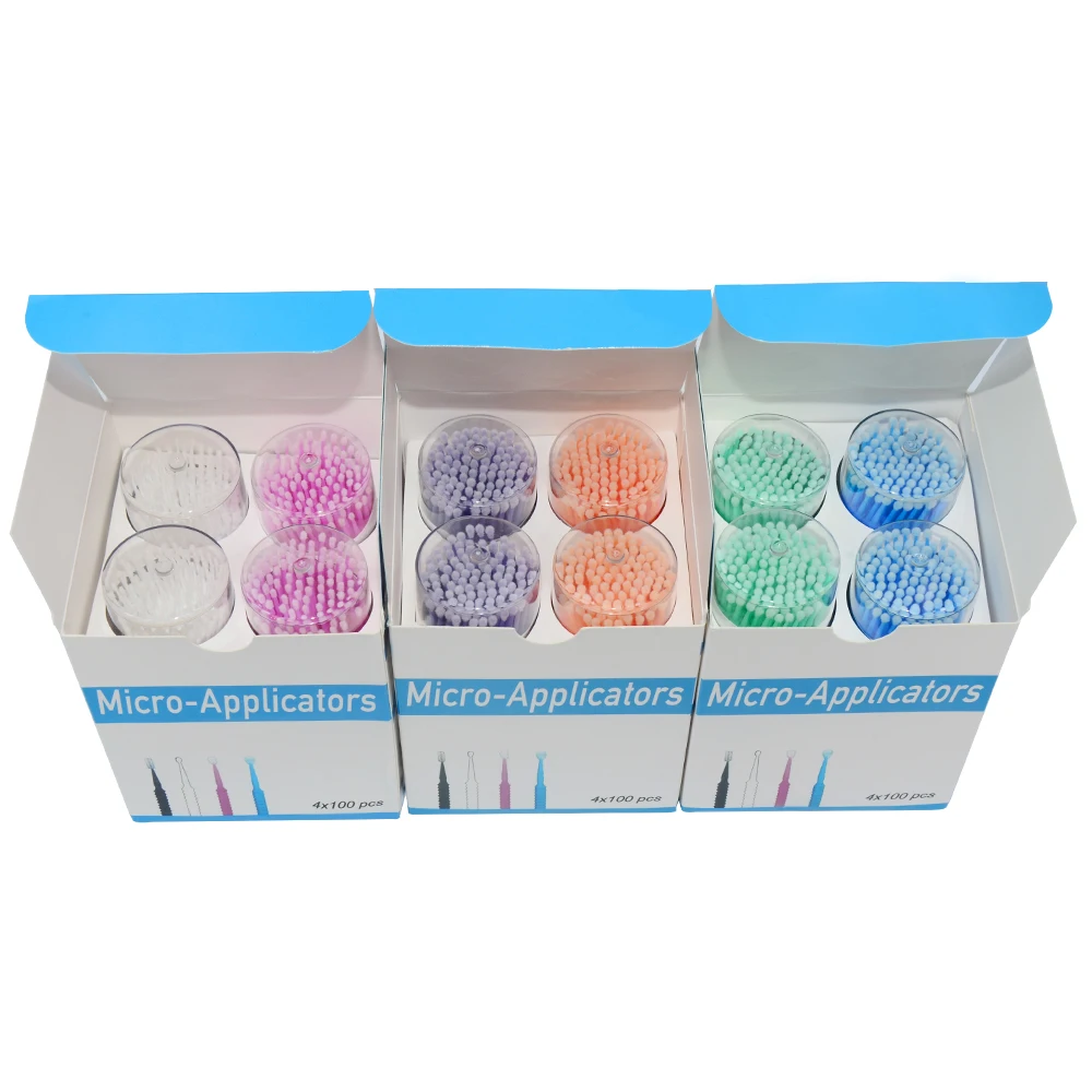 Disposable Bendable Micro Applicator Eco Friendly Dental Micro Brush Consumable Materials