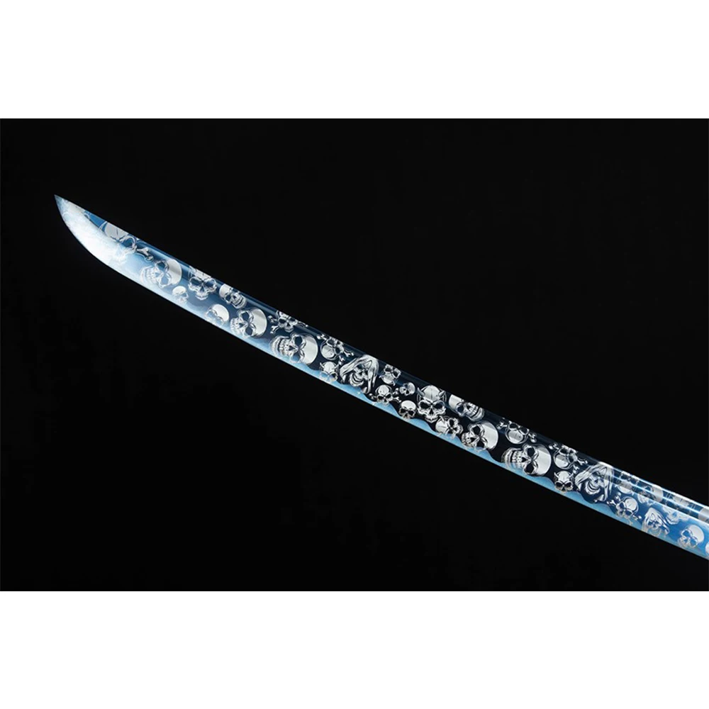 Hot Selling Black Wood Swords Handmade Bamboo Toy Swords Japanese Style for Kids