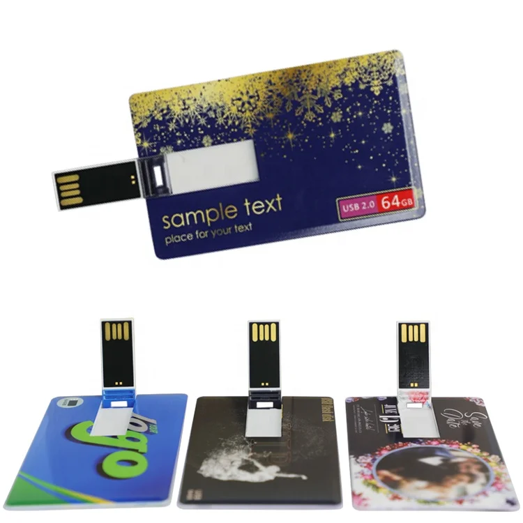 LOT Business Credit Card Usb flashdrive Pen memory stick disk Custom logo DIY Logo USB graphicscards 1GB 2GB 4GB 8GB 16GB 32GB