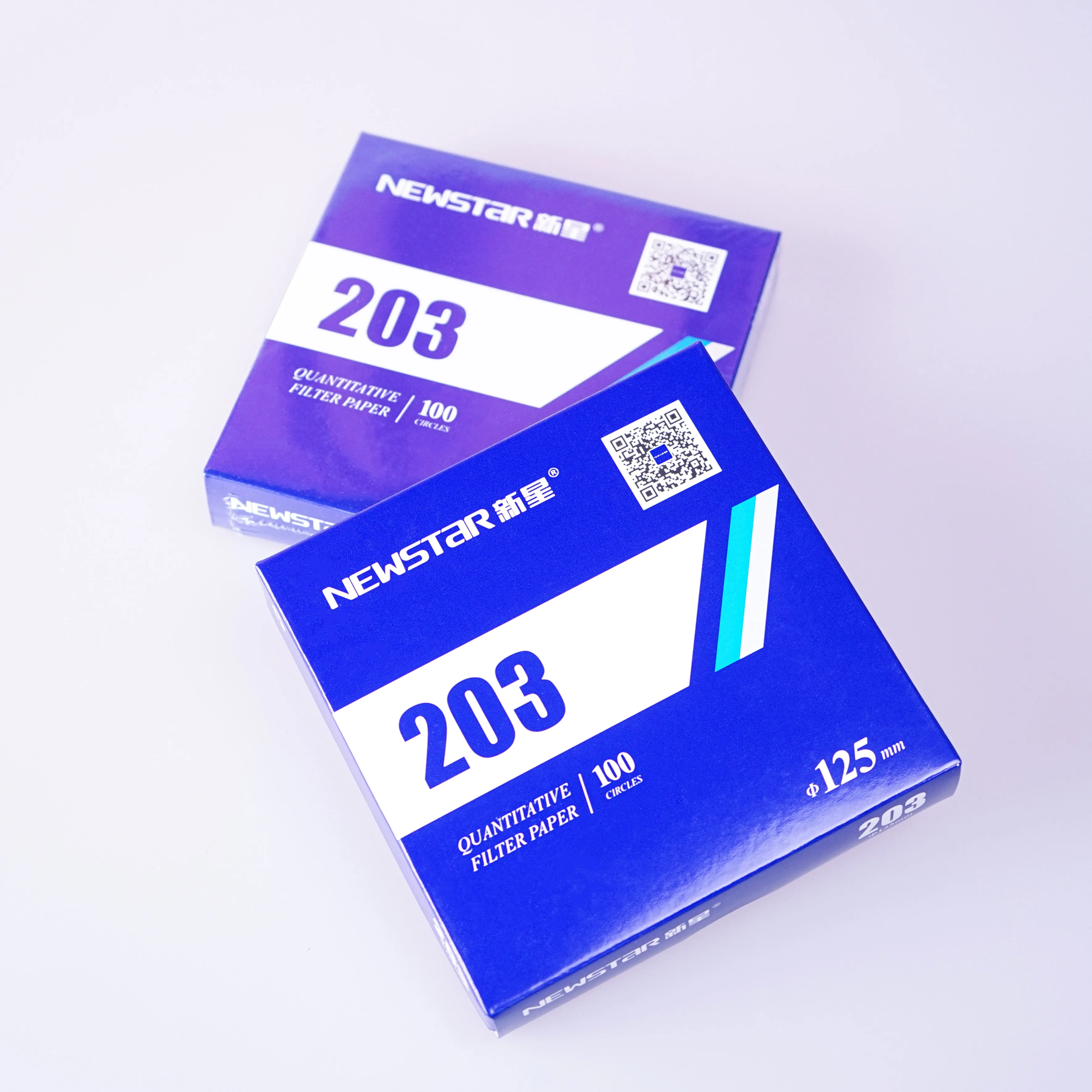 NEWSTAR ashless filter paper 203 -125mm,slow