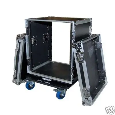 China professional aluminum black dj controller flight case with wheels for pioneer dj