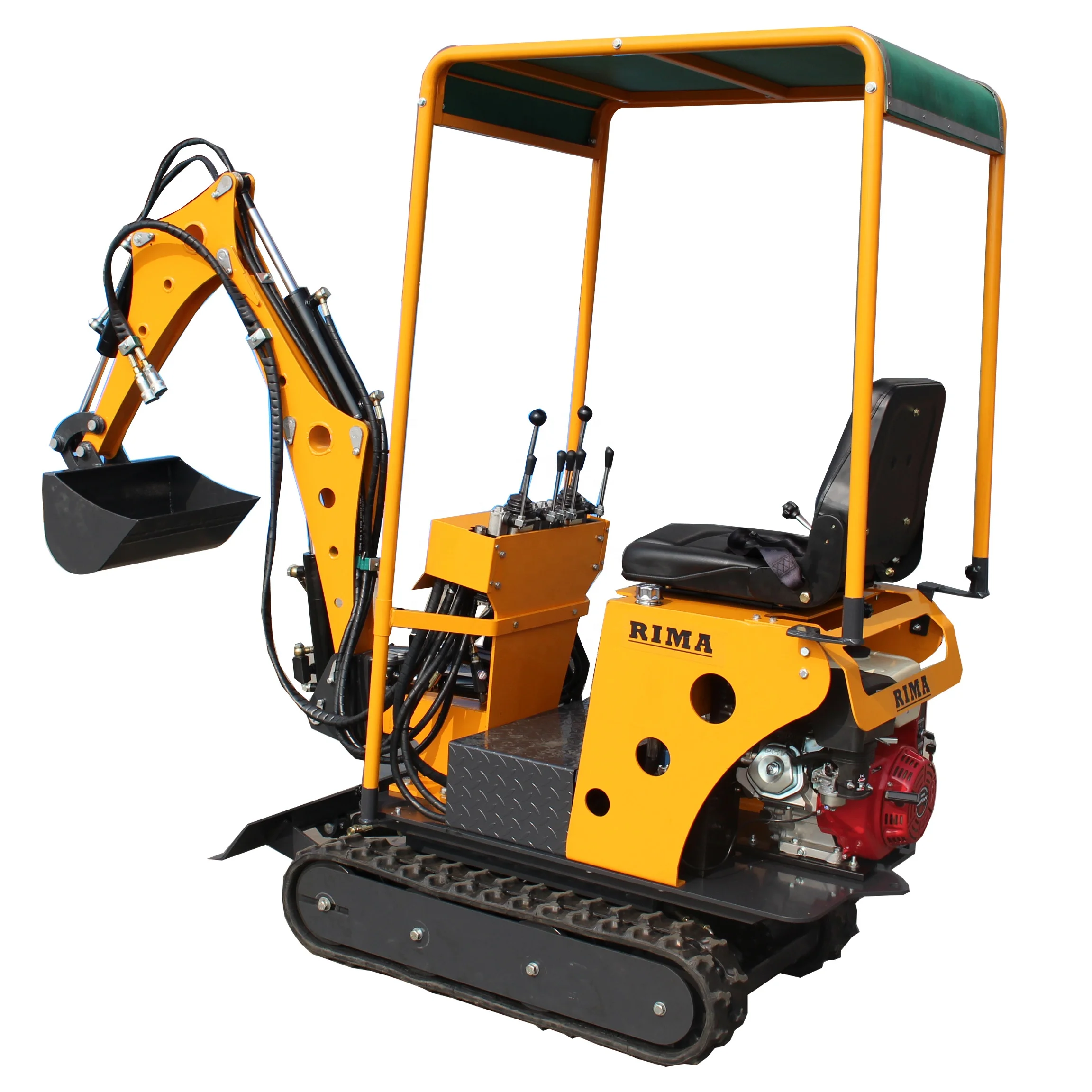 Towable digger backhoe 360 degree / mini excavator