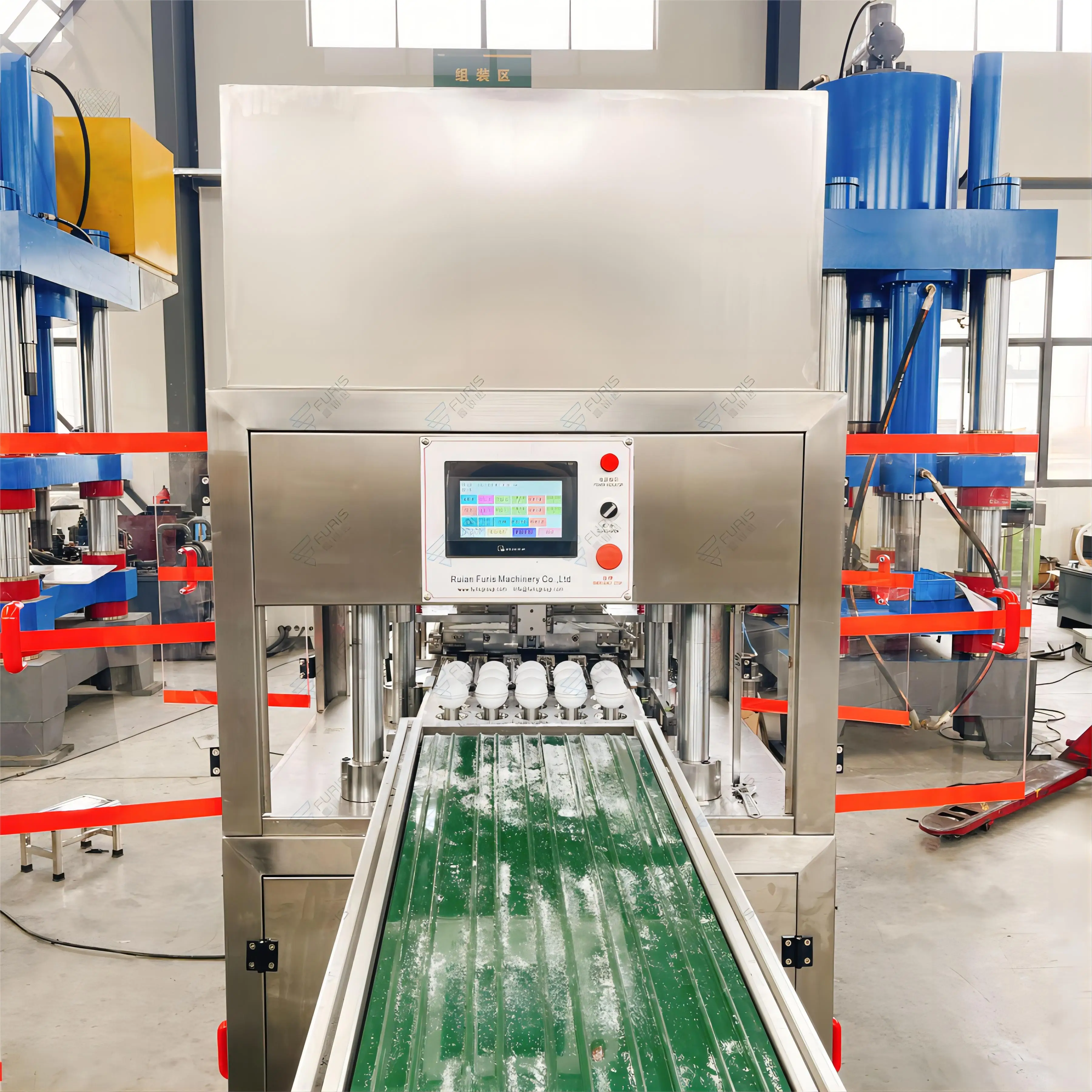 Semi full auto four column hydraulic press bath bomb machine,oem bubble bath ball machine,logo kids bath bombs gift make machine