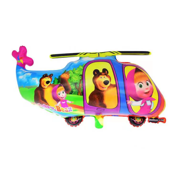 Wholesale Cartoon Character Spiderman Airplane Foil Balloon For Kids Birthday Party Decoration Party Supplies