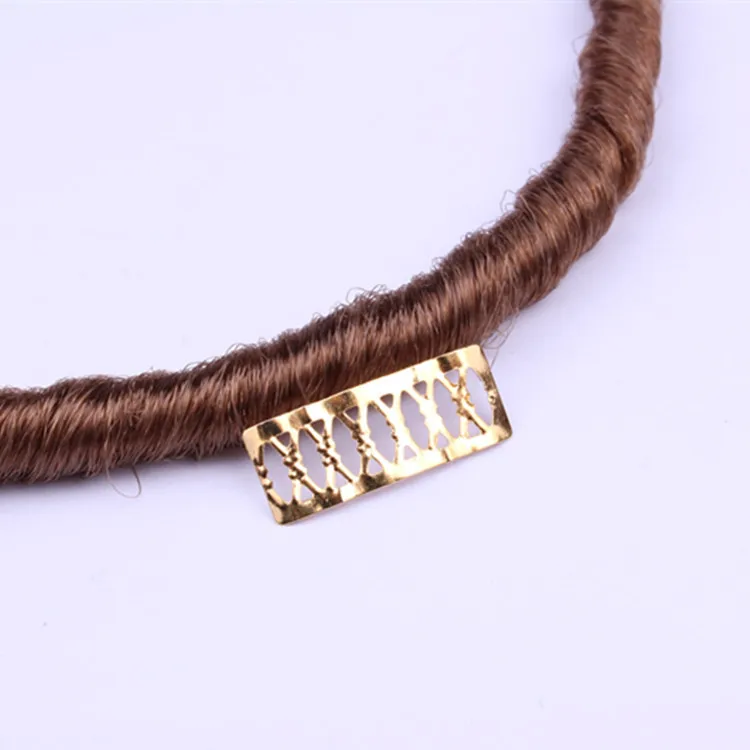  AIFANLIDE High Quality Metal Cuff Hair Beads For Synthetic Crochet Braids Extension Accessories 100pieces/pack