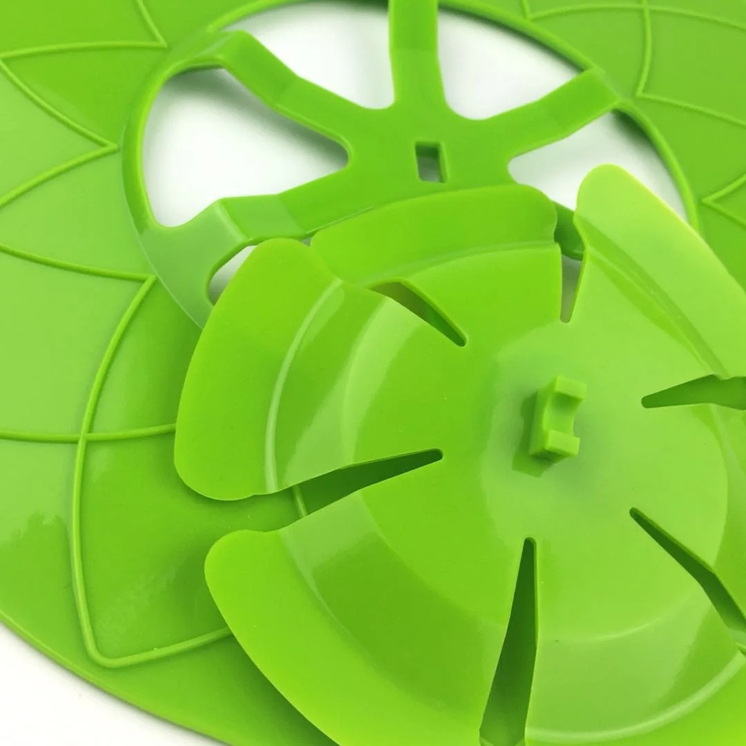 Anti-overflow Rotating Lid Pot Cover Safeguard Silicone Universal Stopper