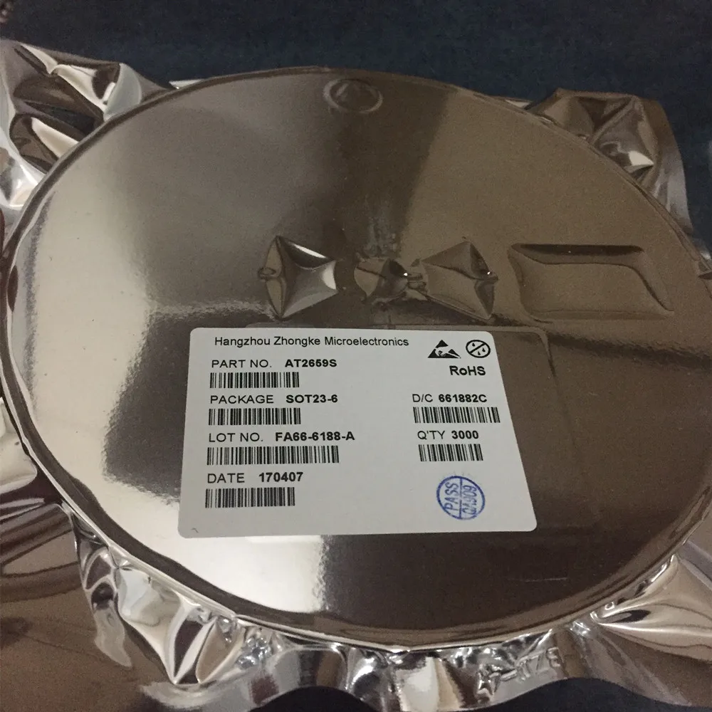 integrated circuit   Satellite navigation low noise amplifier chip (LNA) AT2659S AT2659