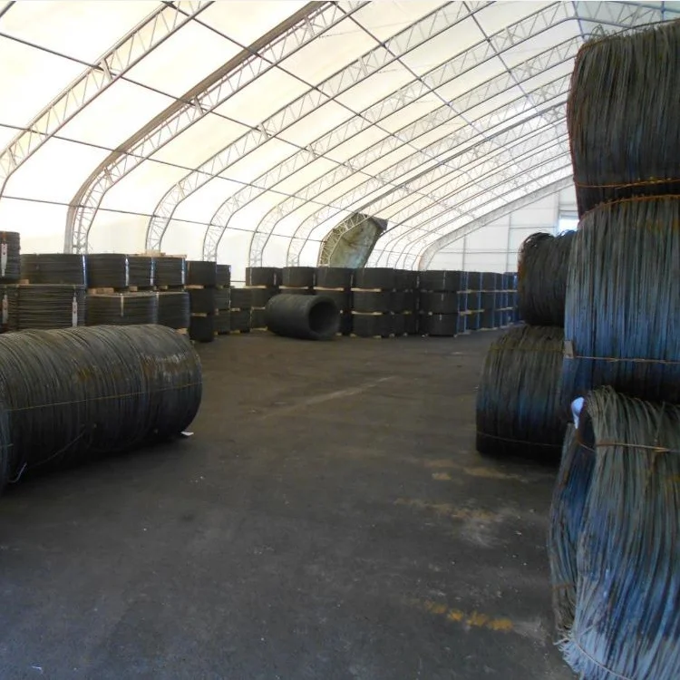 Heavy Duty Large Storage Tent Strong Metal Frame PVC Fabric Storage Building With Model 7010028DP