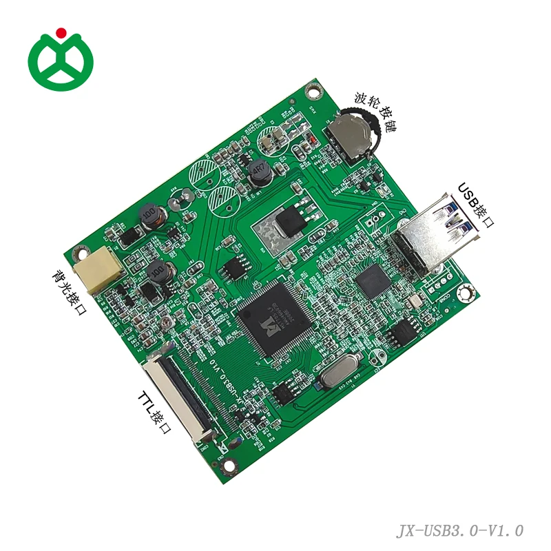 
JX-USB3.0 small size LCD screen monitor controller board only one USB wire supply power & video signal used for RGB/LVDS screen 