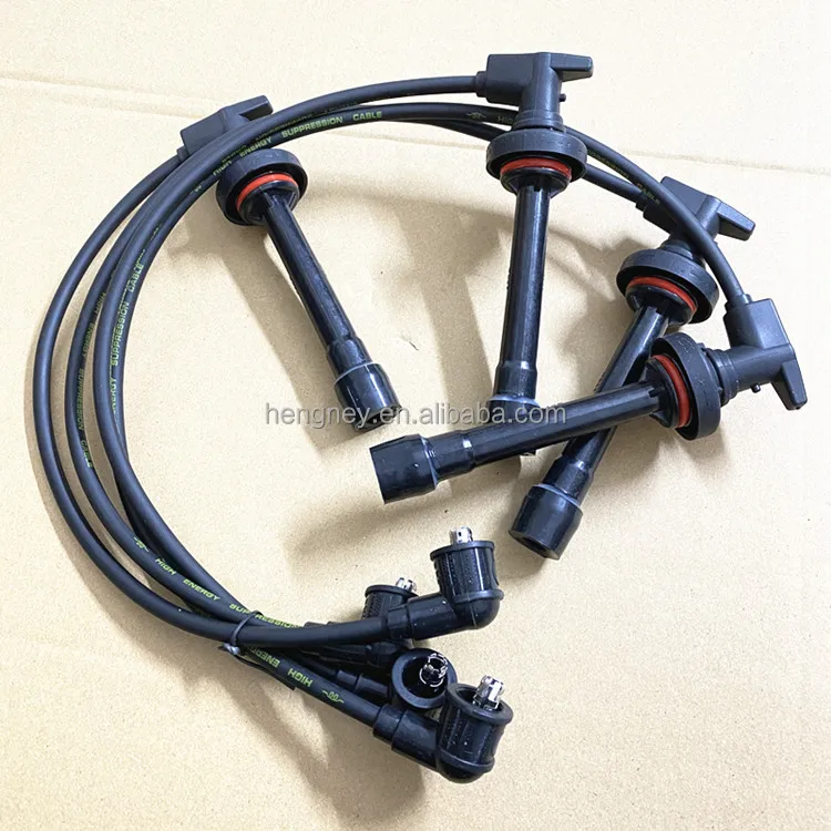 Hengney Brand new 22440-2J210 224402J210 For Nissan 350Z 370Z Ignition Coil Rubber Boot Spark Plug Wire Set