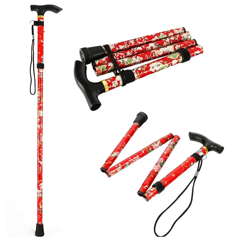 
Rubber for Walking Sticks Blind Walking Stick Folding Old Man Walking Stick 