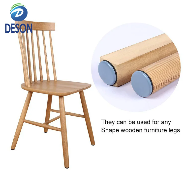 Deson Furniture Sliders Table Chair Glide  Protect Floor Square Nail On PTFE Furniture Gliders Carpet Flooring