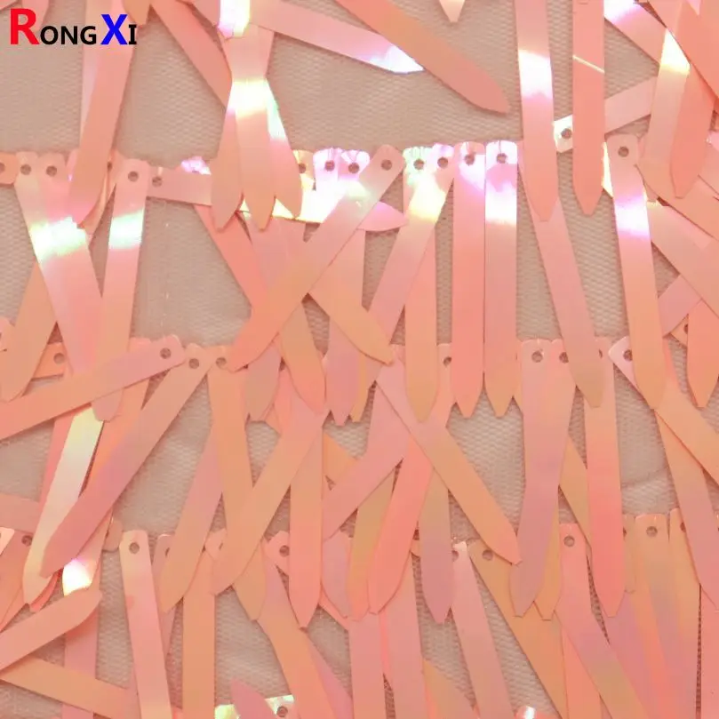 RXF1655 4 5 мм * см лидер продаж блестящая ткань с бахромой сделано в Китае