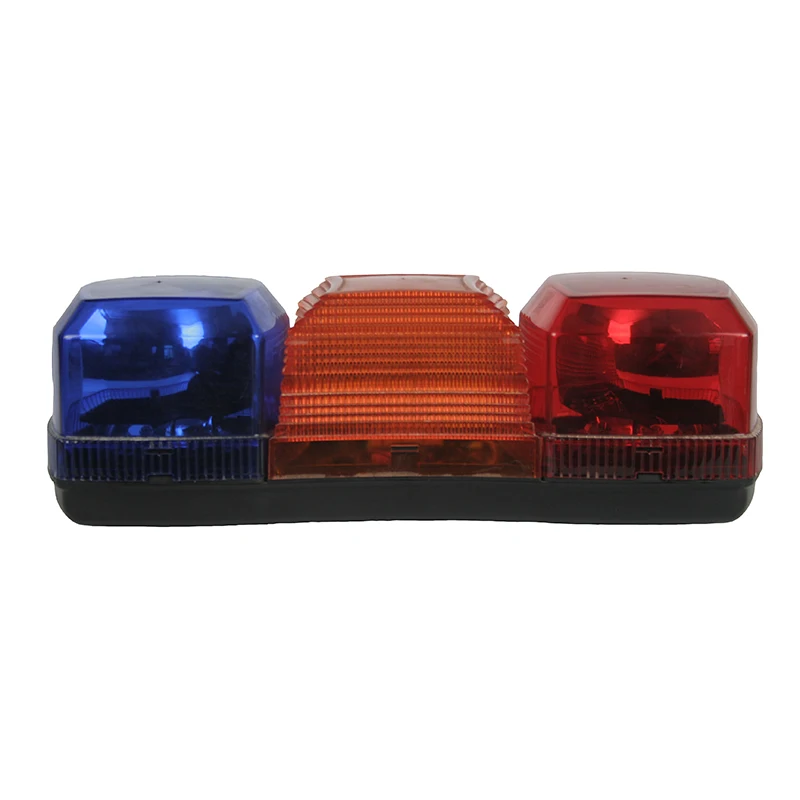 LIYI High Power Halogen Rotating Bulb Emergency Vehicle Mini Warning Lightbar