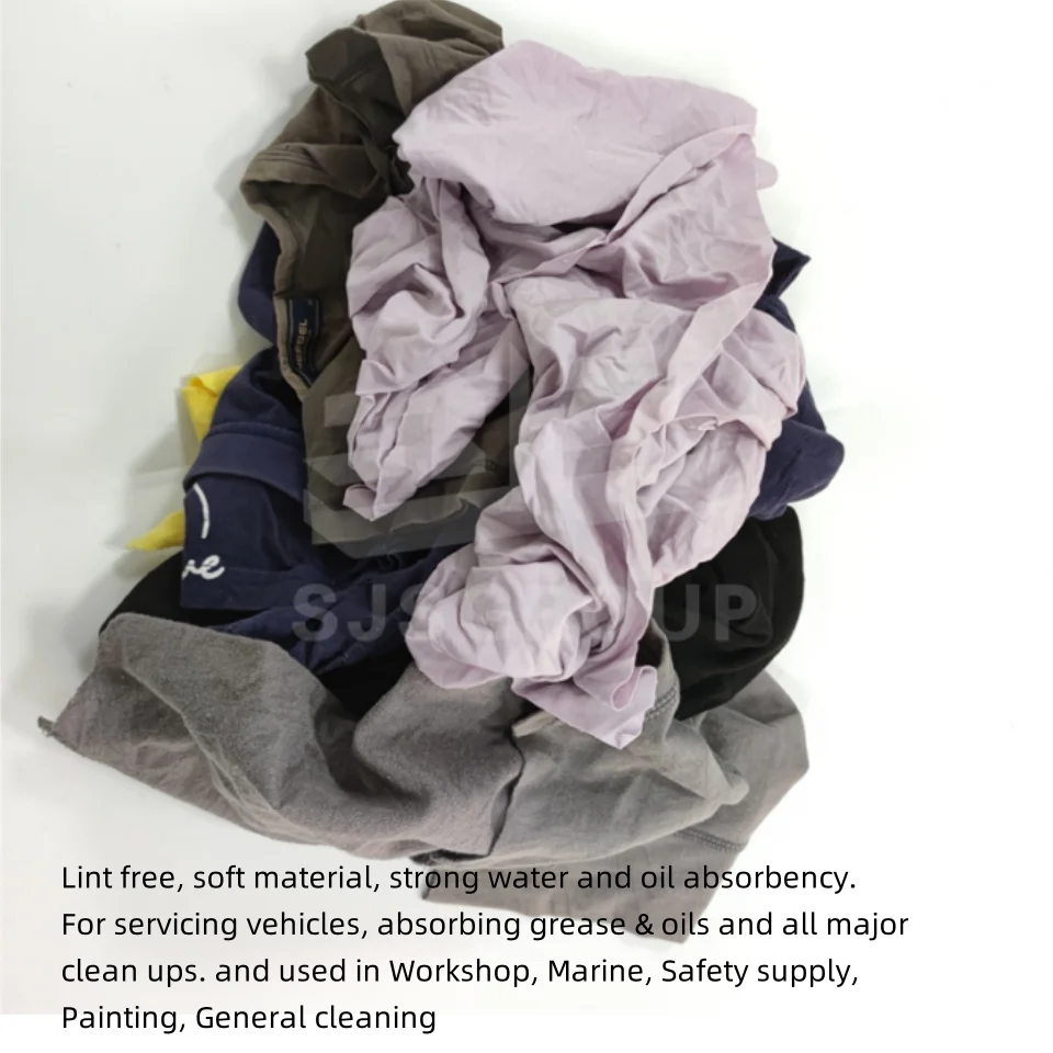 Bags of rags Trapo Industrial 100% Camiseta De Algodon 10 Kg 25 Kg trapo industrial de algodon trapos industriales cortados