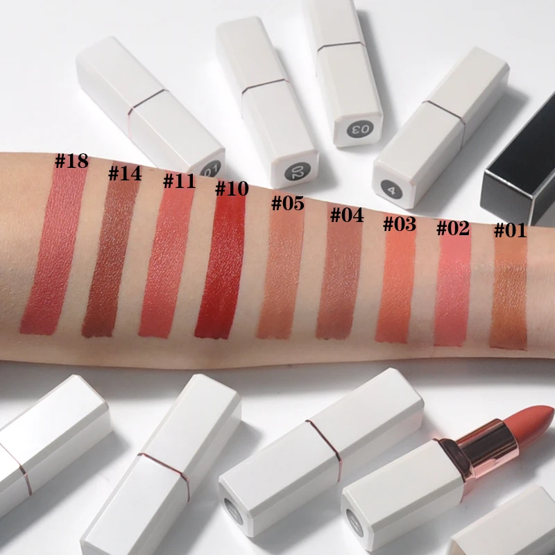 Best Selling Low Moq Make Your Own Brand Customized Unique Natural Organic Luxury Makeup Cosmetics Oem Odm Lipstick