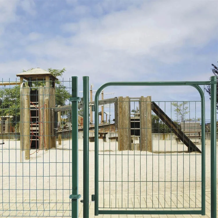 1.2*1.2m Metal garden gate/Swing gate Including Lock Key Gate fence Post Single Garden & Patio door/Security Gate fencing