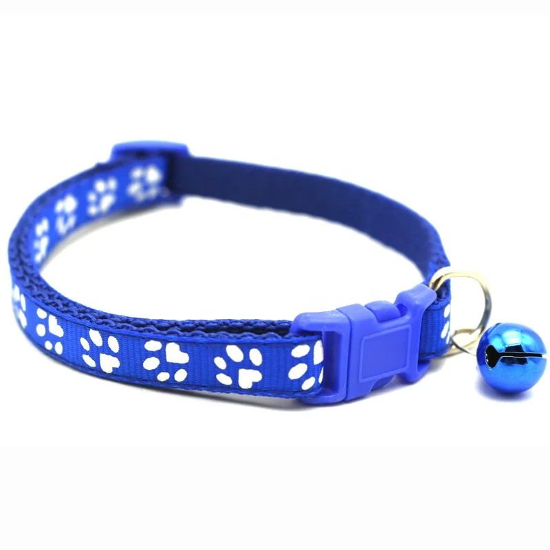 2020 Custom Luxury Personalized Adjustable Nylon Printed Training  Pet Cat Dog Collars