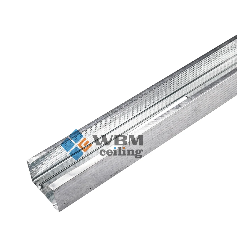 drywall accessories  keel components Frame Metal ceiling grid types open grid suspended ceiling for light steel profile
