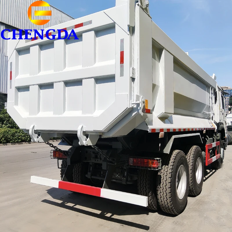 Used U Type Bucket 30 Ton Low Price Sinotruk Howo 6X4 18Cbm Tipper Dump Truck For Sale