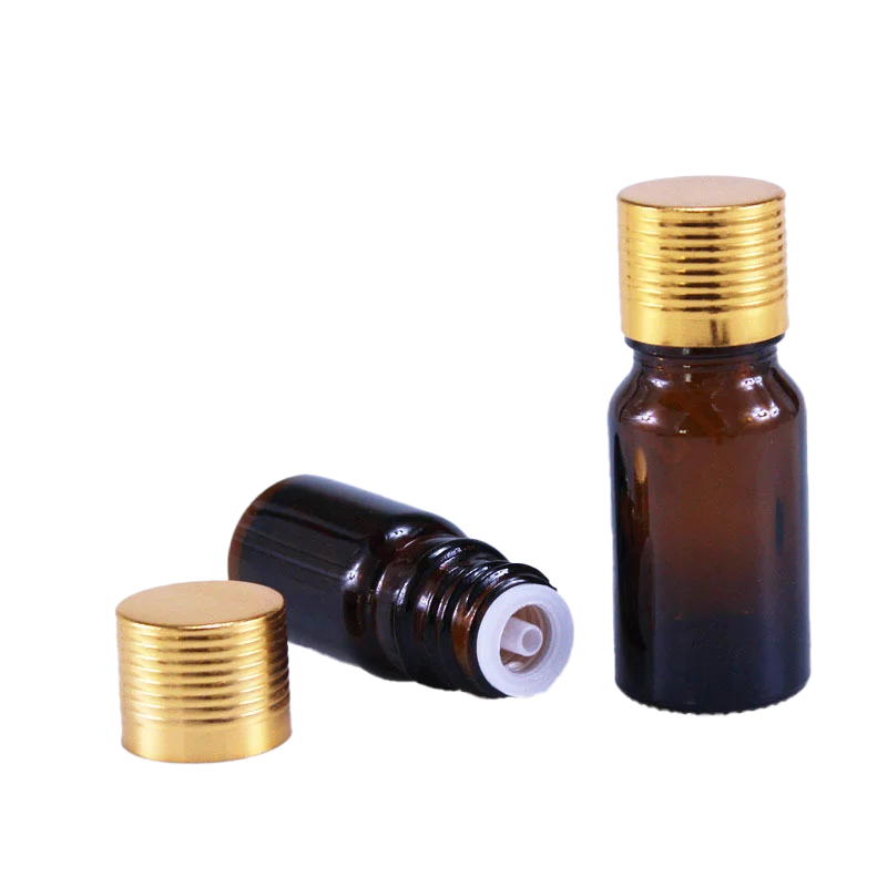 Wholesale 10ml Brown Amber Glass Essential Oil Bottle