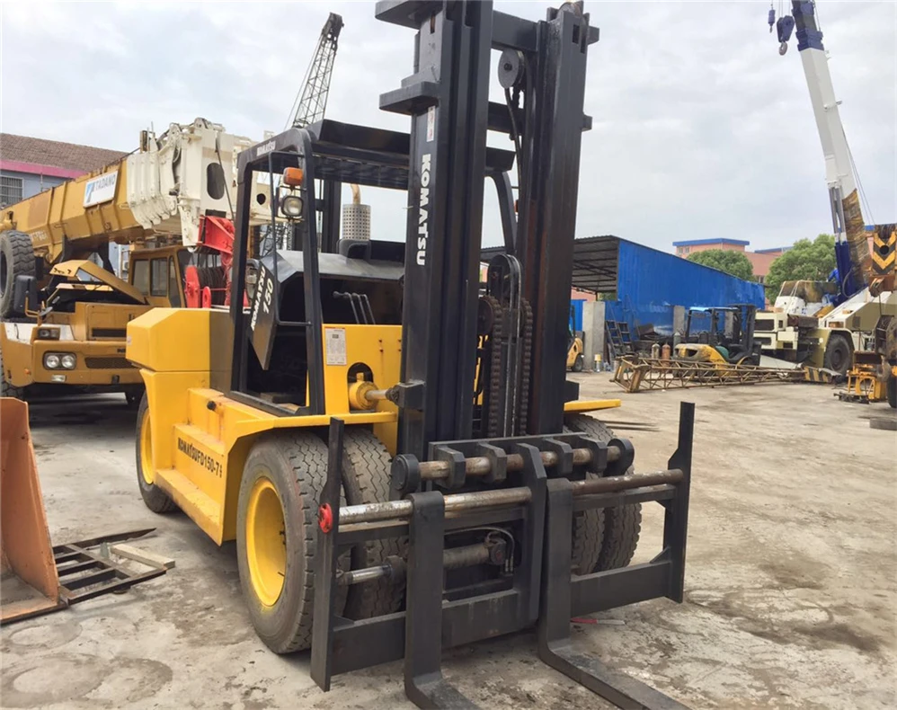 Used Komatsu 15 ton Forklift/ 3ton 5ton 7ton 8ton 10ton 15ton 25ton diesel forklift for sale