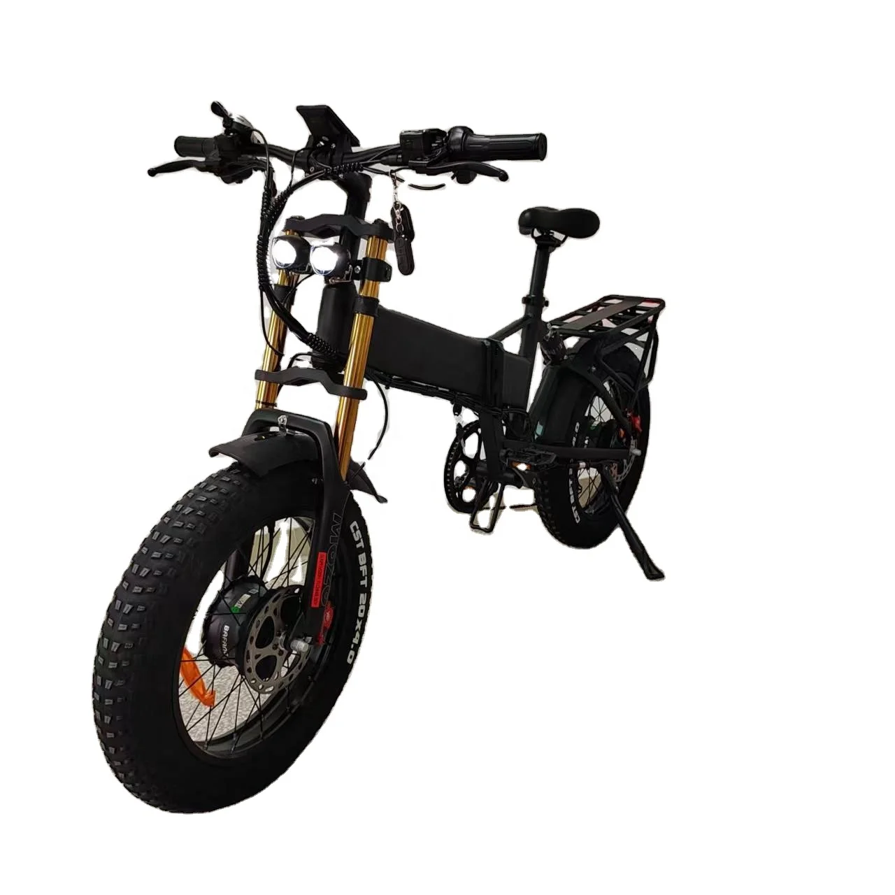 Велосипедный складной двойной мотор bafang 750 Вт/750 Вт F/R аккумулятор 48 в 21 Ач гидравлический тормоз полная подвеска Быстрый электрический велосипед с толстыми шинами