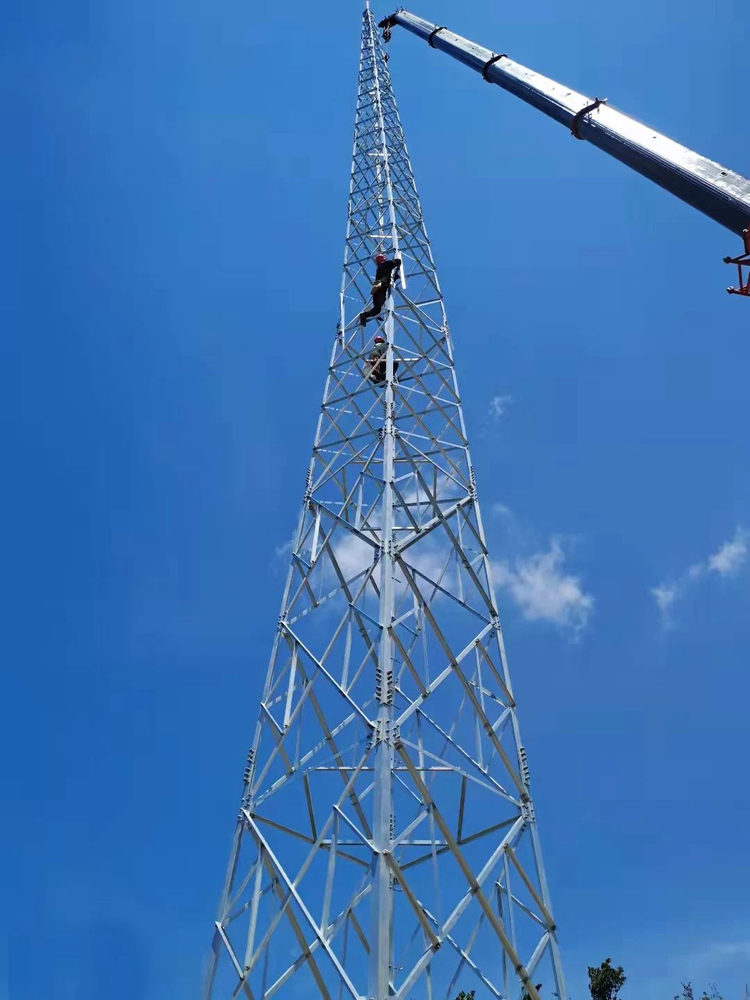 Lightning Protection/lightning Rod Tower/ Steel Lightning Rod Tower