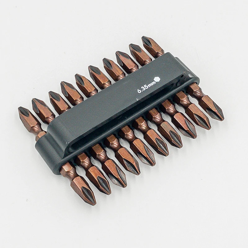 Taiwan Made High Quality Anti Slip S2 Ph Phillips Screwdriver Power Bit Double Ended 90mm