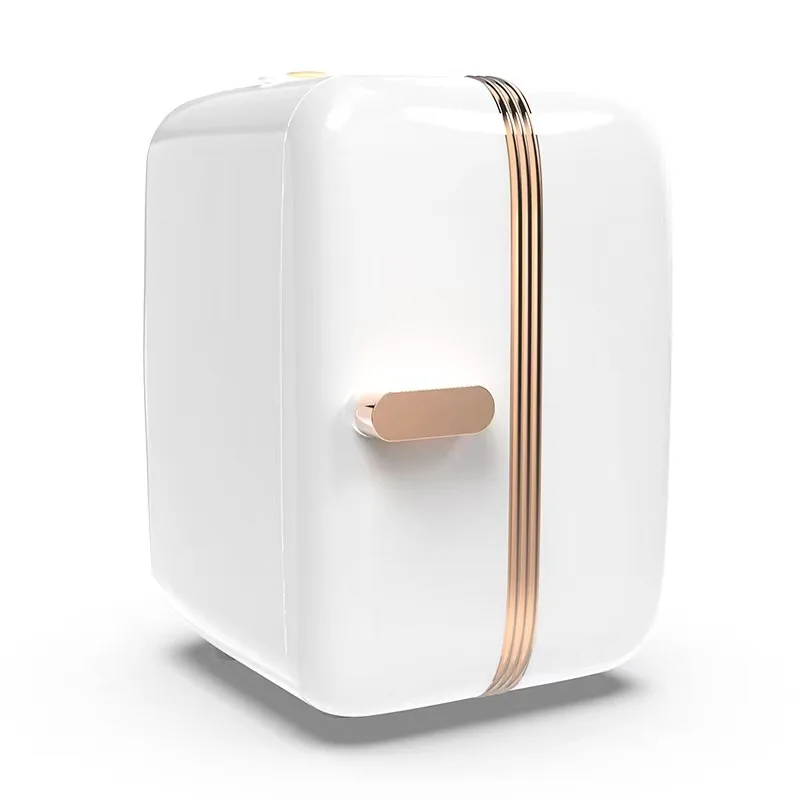 Portable small single door mini skin care cosmetic refrigerator freezer
