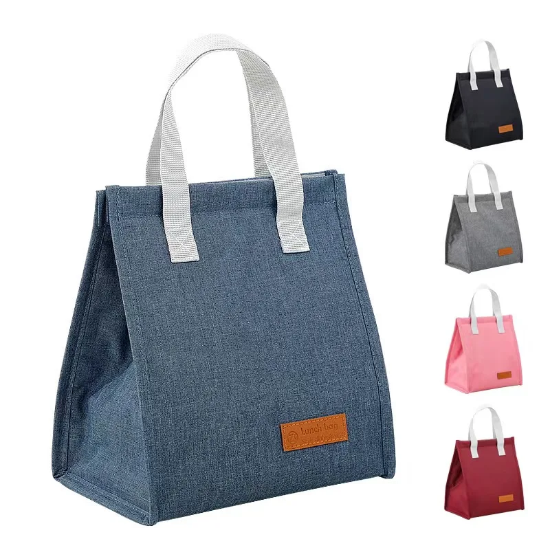 New lunch box insulation bag large capacity insulation bag for office workers insulation lunch box bag kids chirlds mens womens