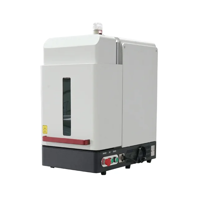 ARGUS Jewelry Laser Marking Machines Enclosed Fiber Optic Metal for Small Business Ideas 50W 100W Raycus Fiber Laser Source