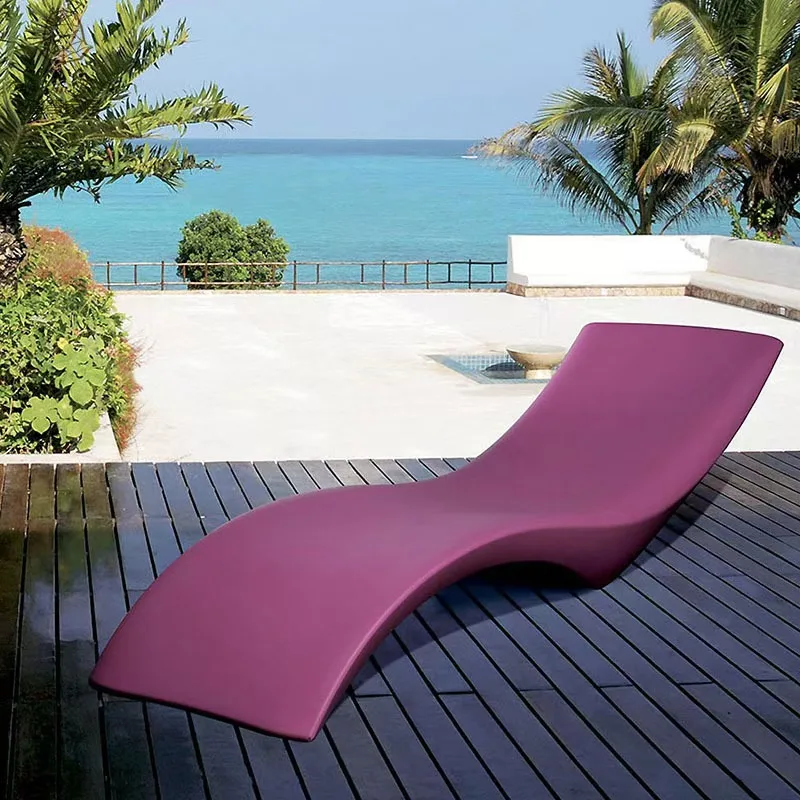 Factory Direct Fiberglass UV Resistant Water Sun Lounger Swimming Ledge Lounger Pool Lounge Chair