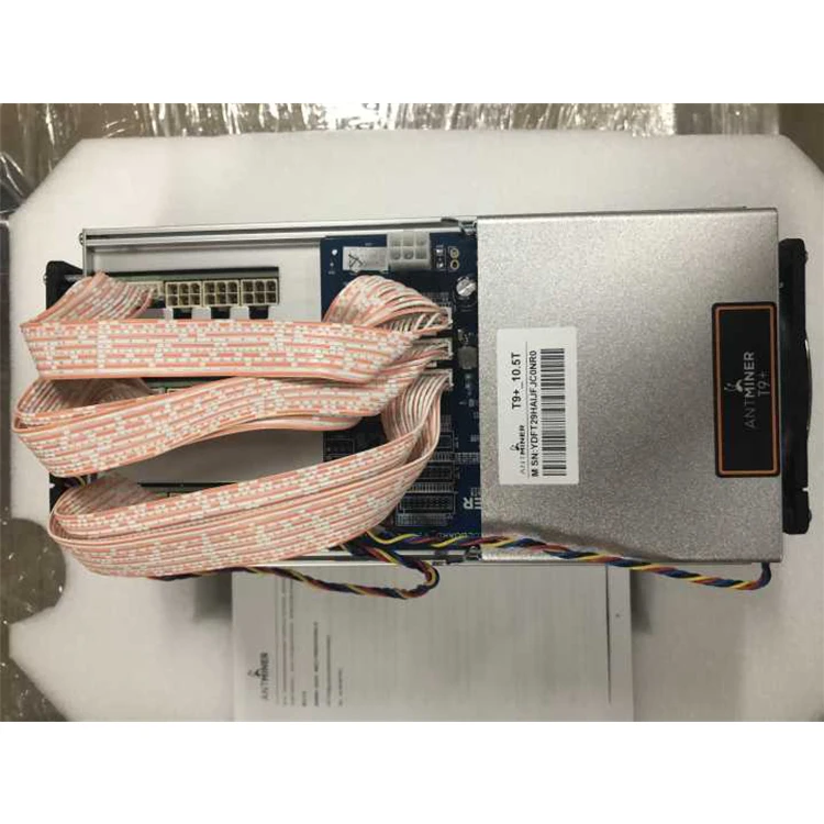 Asic горная машина Bitmain Antminer T9 + S9i 14 5 T используется с чип antminer и блок питания