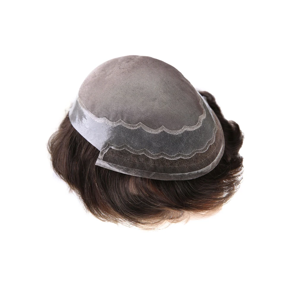 Натуральные человеческие волосы, кружева, моно, искусственная кожа, сменные мужские волосы, парики для мужчин