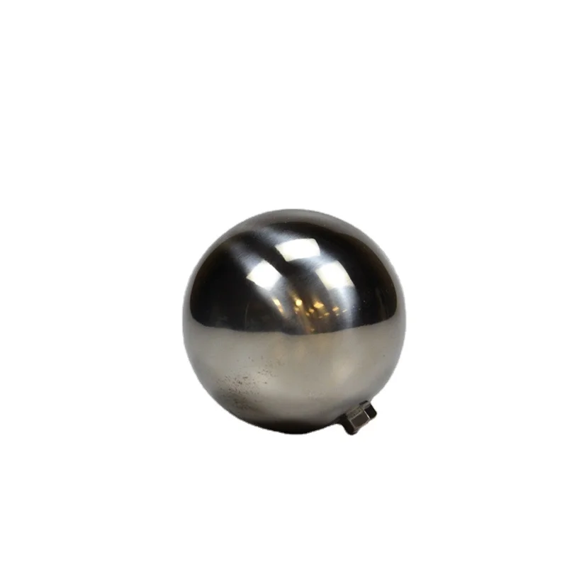 OEM 150mm 250mm threaded hollow metal sphere hollow float ball