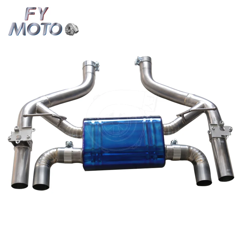 Titanium Exhaust System for BMW M2 F87 2016-2021 N55 engine