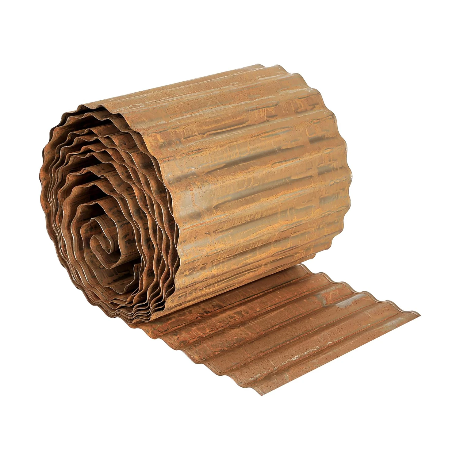 Customized Bendable 6 Meter 20 Meters Protection Corten Steel Tape Lawn Edge Garden Lawn Edging Large Roll