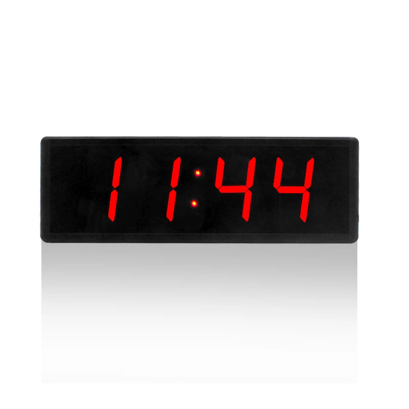 Portable Countdown/Count up 6 Digit 3 Inch Desktop Battery/Adapter Powered Clock Led Meeting Timer with Remote Control