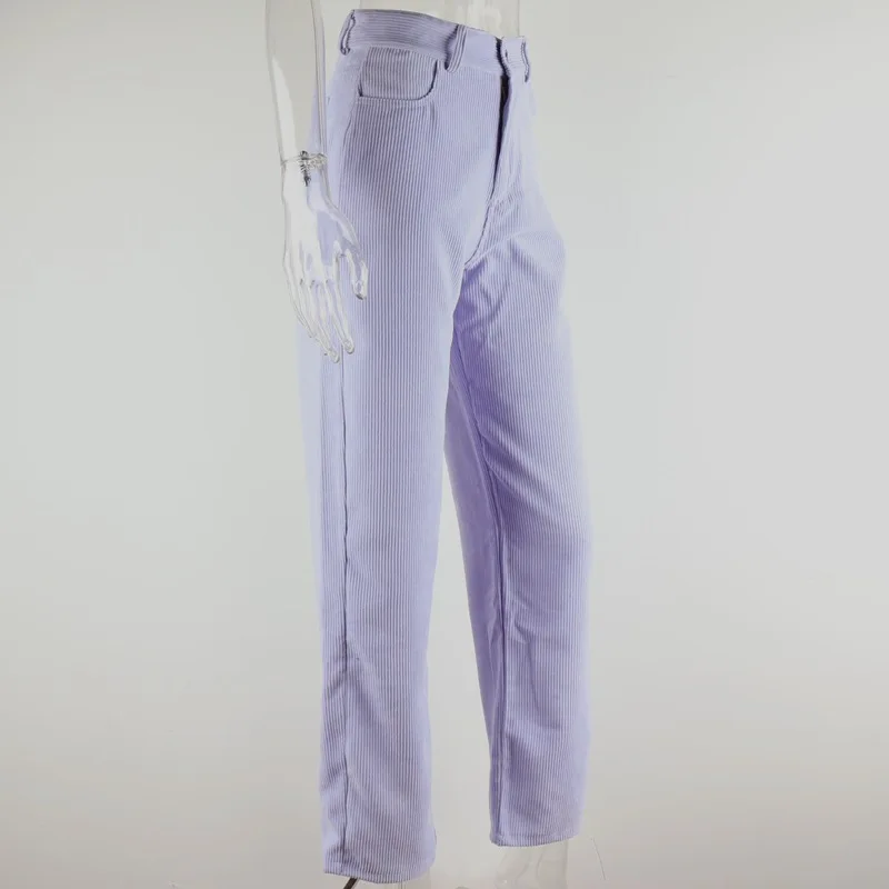 S0907C Hot sale women corduroy loose pants