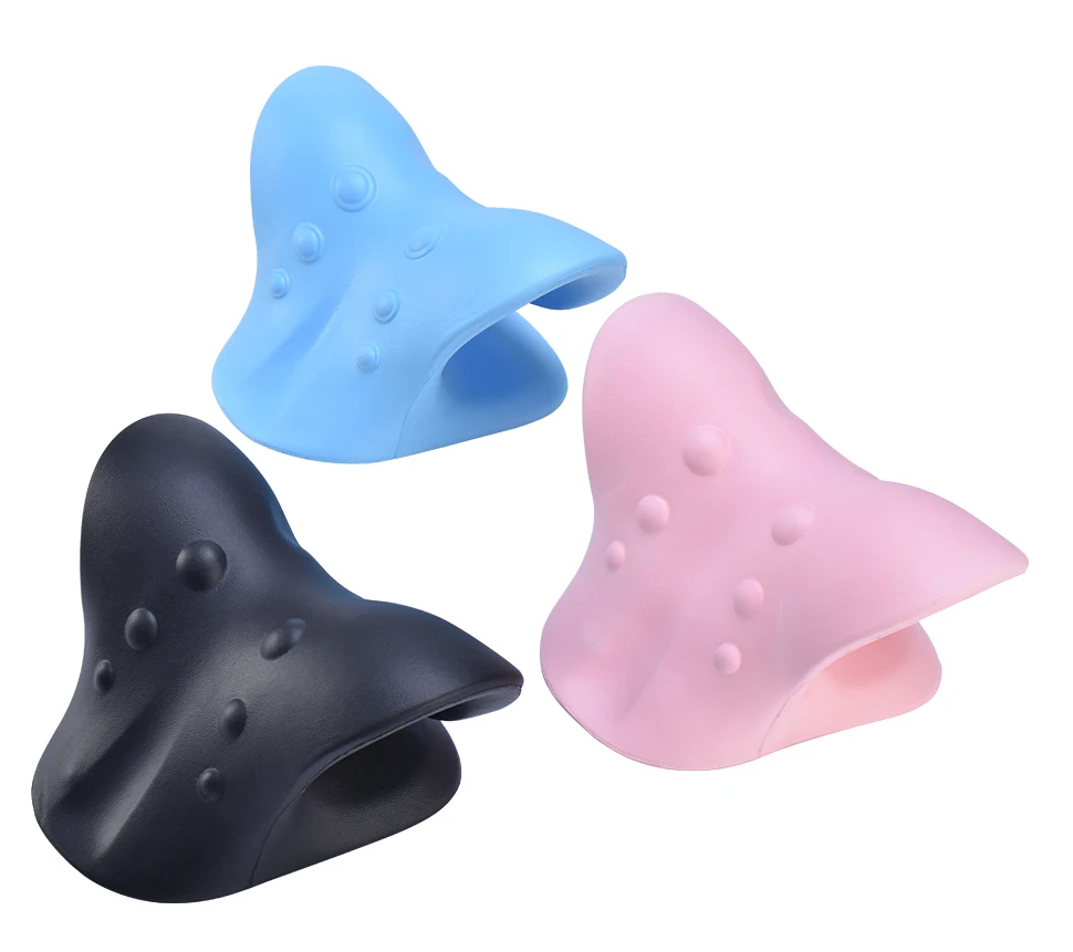 Neck and Shoulder Relaxer Muscle Cervical Neck Stretcher with Massage Point