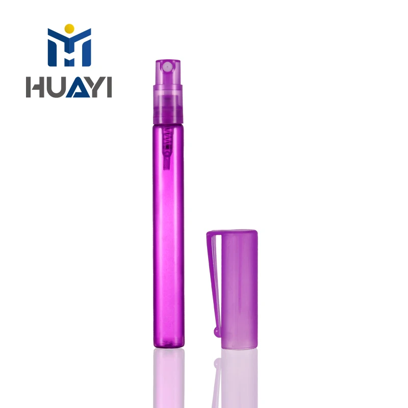 Mini Portable pen 8ml Frosted Glass Tube Empty Refillable Perfume Bottles Spray For Travel And Gift