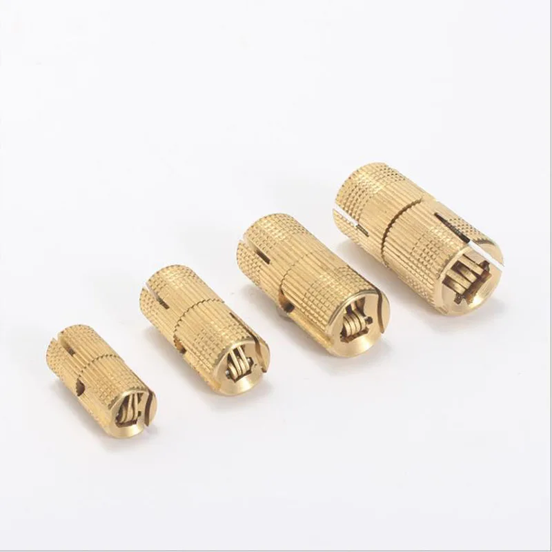 8-24mm Copper Barrel special Hinges Concealed Cabinet Hidden Invisible Brass Door Hinges For Furniture Hardware Gift Box