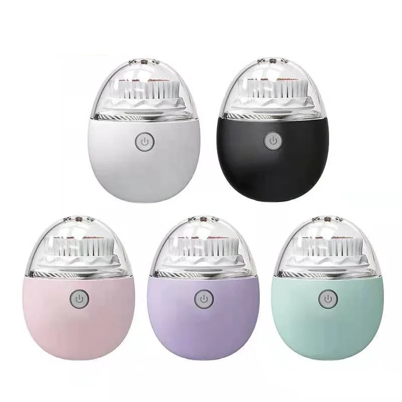 Лидер продаж, многофункциональная щетка для очищения лица, перезаряжаемая пластиковая трубка с силиконовой щеткой для очищающего средства для лица