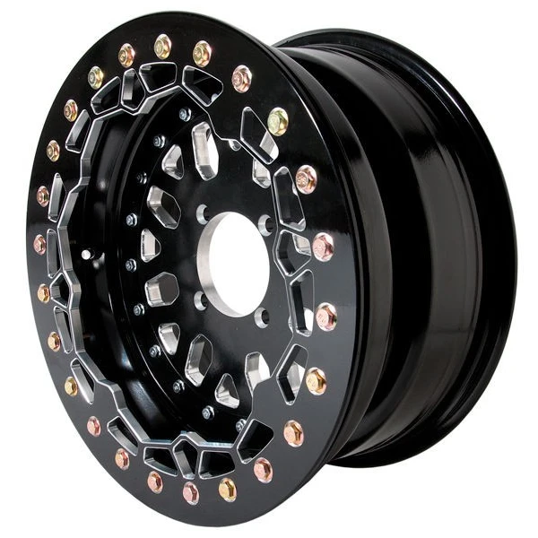 Колеса для внедорожников UTV Beadlock, колеса 15 дюймов x 10 дюймов 5 + 5 4/156, передние и задние колеса для RZR 1000