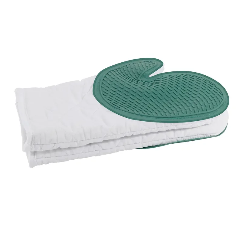 Factory Wholesale New Design Customized Logo Silicone Cooking Oven Mitts Heat Resistant Hand Clip For Baking